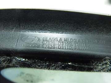 Hyundai Tucson III правое заднее стекло 87820-D3100