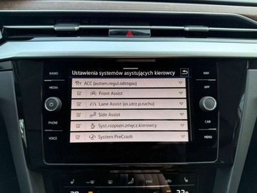 Volkswagen Arteon Fastback Facelifting 2.0 TSI 190KM 2022 Volkswagen Arteon 2.0TSI 190KM ELEGANCE DSG Kamera ACC NiskiPrzebieg ASO S, zdjęcie 24