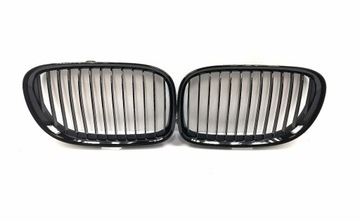 BMW 7 F01 F02 08-12 MŘÍŽKY LEDVINA ČERNÉ LESK L+R