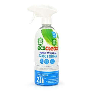 Środek do czyszczenia Szkło i Okna - ECOCLEOX (3×500 ml)