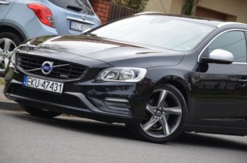 Volvo V60 I Kombi Facelifting 2.0 D4 DRIVE-E 181KM 2015 SUPER R-DESIGN 2.0D4 181KM LIFT SERWIS 100%ORG.LAKIER! NAVI SKÓRA+ALCANTARA, zdjęcie 3
