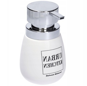 DOZOWNIK DO MYDLA butelka z dozownikiem do żelu mydła 500ml biały pojemnik