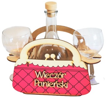 KARAFKA TOREBKA NA WIECZÓR PANIEŃSKI PREZENT