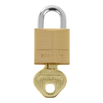 Kłódeczka do walizki mała na klucz Masterlock 120EURD 20mm pałąk 3mm