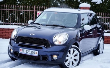 Mini Countryman R60 Crossover 1.6 184KM 2011 MINI Countryman 1.6B 184Ps Automat 4x4 Klimatronik Navi Polskora Alu18 Zad