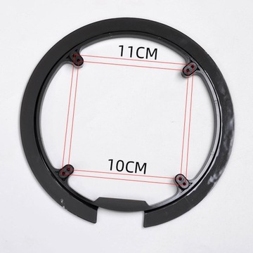 42~44T Защита кривошипа Пластиковые аксессуары Универсальная защита звездочки