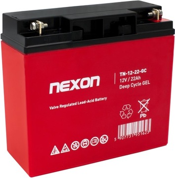 Akumulator Nexon Deep Cycle GEL 12V 22Ah