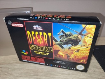 DESERT Strike RETURN TO THE GULF — НАБОР NINTENDO SNES + ЗАЩИТА ИГЛЫ