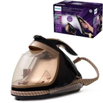 ŻELAZKO Z GENERATOREM PARY STACJA PAROWA PHILIPS GC9682/80 PERFECT CARE +