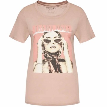 GUESS DARLING REGULAR FIT KOSZULKA T-SHIRT DAMSKI