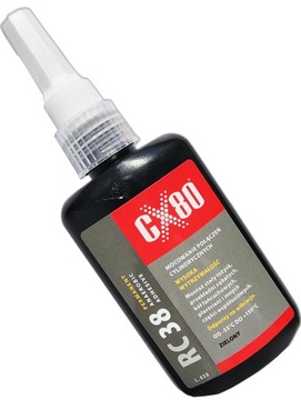 CX80 RC38 KLEJ DO MONTAŻU ŁOŻYSK,PIERŚCIENI I PRZEKŁADNI ZĘBATYCH 50ML