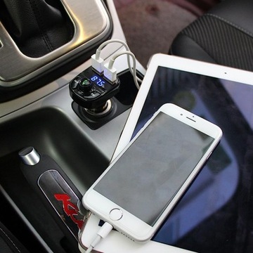 Автомобильное зарядное устройство MP3 с FM-передатчиком Bluetooth