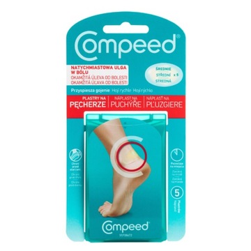 Compeed Plastry na pęcherze średnie 5 sztuk