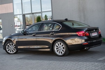 BMW Seria 5 F10-F11 Limuzyna Facelifting 525d 218KM 2015 BMW F10 525D 218PS Full Piękna Brązowa Dociągi HeadUp Lift rej.PL Gwarancja, zdjęcie 35