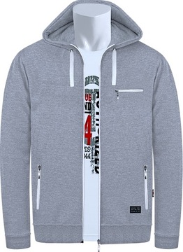 SUPER BLUZA MĘSKA FR/KP rozpinana L mel OKAZJA