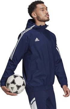 KURTKA MĘSKA ADIDAS CONDIVO 22 ALL-WEATHER JACKET GRANATOWA HA6266 r L