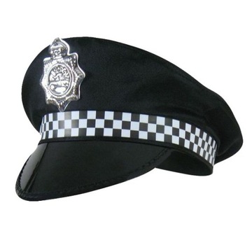 CZAPKA POLICYJNA POLICJANT POLICJANTKA IMPREZA