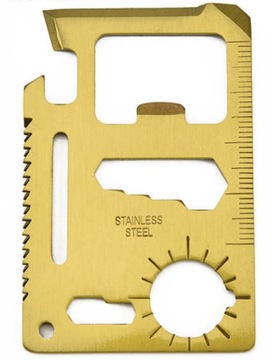 КАРТА ВЫЖИВАНИЯ Карманный нож выживания СИНИЙ