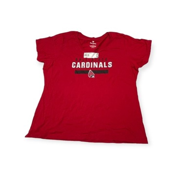 T-shirt damski na krótki rękaw Ball State Cardinals Fanatics NCAA 3XL