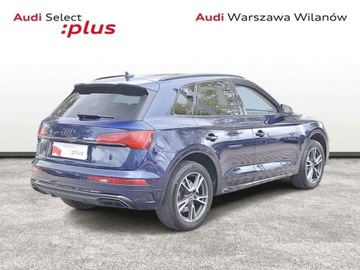 Audi Q5 II SUV Facelifting 2.0 40 TDI 204KM 2021 Audi Q5 Virtual cockpit plus, kamera cofania, Keyless, kolo zapasowe 2.0, zdjęcie 4