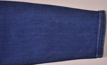 LEE spodnie SKINNY blue SCARLETT CROPPED _ W29 L35