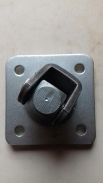 Zawias regulowany M16 75x75