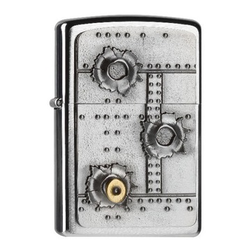 Zippo zapalniczka benzynowa Bullet Holes 3D