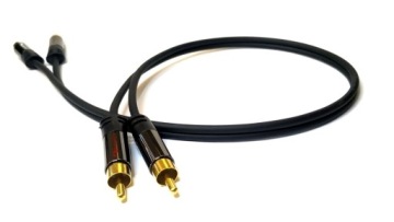 КАБЕЛЬ NAKAMICHI 2RCA - 2RCA CINCH HQ STEREO OFC 1м