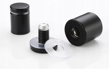 АДРЕСНАЯ ТАБЛИЧКА ИЗ ПЛЕКСИ 32x21 АДРЕС НОМЕРА ДОМА ЧЕРНЫЕ ПРОСТАВКИ