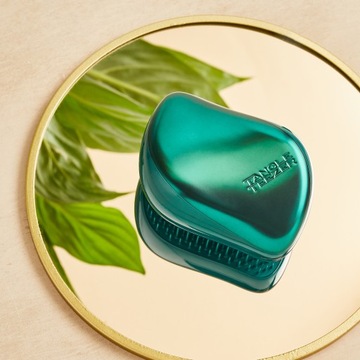 ЩЕТКА ДЛЯ ВОЛОС TANGLE TEEZER КОМПАКТНАЯ СТАЙЛЕР ЗЕЛЕНАЯ ЗЕЛЕНАЯ ДЖУНЛИ