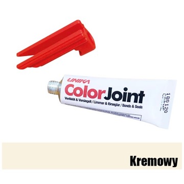 COLORJOINT KREMOWY USZCZELNIACZ I KLEJ DO BLATÓW Z APLIKATOREM