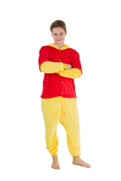PIŻAMA KUBUŚ PUCHATEK ONESIE DRES KOMBINEZON rozm. [XL] 175-182 cm
