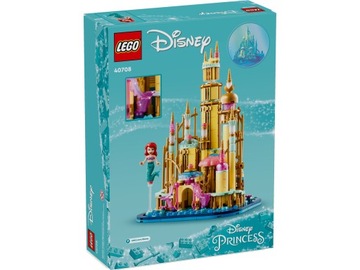 Оригинальный LEGO Disney 40708 — Маленький замок Ариэль Дисней, НОВЫЕ кирпичи