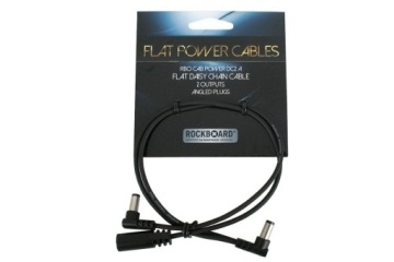 КАБЕЛЬ ROCKBARD FLAT DAISY CHAIN, 2 ВЫХОДА, УГЛОВОЙ