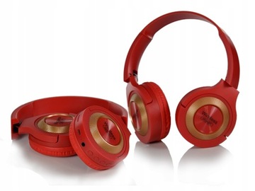 Bezprzewodowe słuchawki bluetooth duże nauszne BT