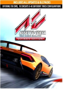 ASSETTO CORSA ULTIMATE EDITION (PC) | KLUCZ STEAM | Bez VPN |