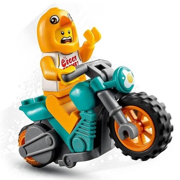 60310 LEGO CITY MOTOCYKL KASKADERSKI Z KURCZAKIEM