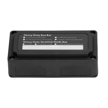 ШИННЫЙ РАСПРЕДЕЛИТЕЛЬНЫЙ БЛОК ДЛЯ РАСПРЕДЕЛЕНИЯ ЭНЕРГИИ 12В 300А М8