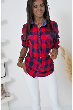 ВЕСЕННЯЯ СЛУЧАЙНАЯ РУБАШКА В КЛЕТКУ NESSI! WZ.8 М