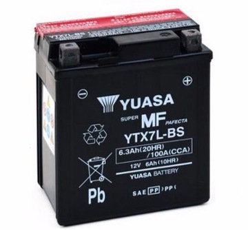 Аккумулятор Yuasa YTX7L-BS