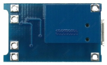 ŁADOWARKA Li-Ion Li-Poly TP4056 1A MICRO USB ZABEZ