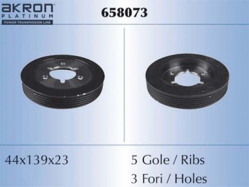 AKRON-MALO 658073 KOLO ŘEMENICE HŘÍDEL OJNICE