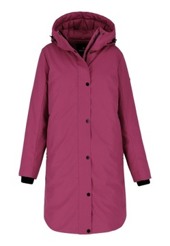 ПАЛЬТО ЖЕНСКОЕ ЗИМНЕЕ ВОДОНЕПРОНИЦАЕМОЕ РОЗОВОЕ VOLCANO J-ISLA XL