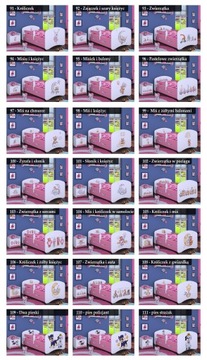 КРОВАТЬ 140/70 РОЗОВЫЙ ЯЩИК - HAPPYBABIES_PL