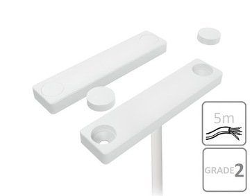 MC 746-PE-5LSZH KONTAKTRON CZUJKA CZUJNIK MAGNETYCZNY BIAŁY NC NO ALARMTECH