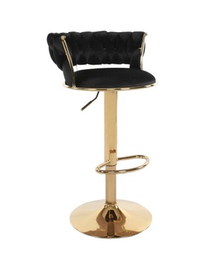 Hoker GLAMI Black / Gold - tkanina z połyskiem