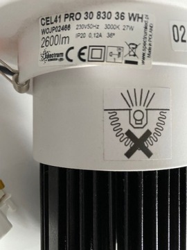 DOWNLIGHT CEL PRO 830 27Вт 230В WOJP02466 БЕЛЫЙ
