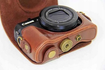 Новый чехол из искусственной кожи для камеры Canon Powershot