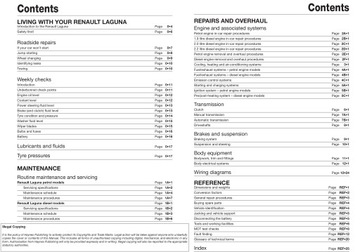 RENAULT LAGUNA 1.8 БЕНЗИНОВЫЙ (01-07) ОПИСАНИЕ РЕМОНТА