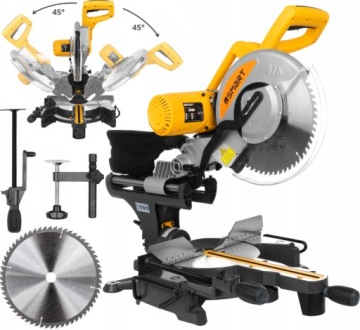 ТОРЦОВАЯ ПИЛА С ПОДАЧЕЙ 305ММ 2000ВТ + РАБОЧИЙ СТОЛ